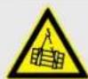 Varytec LED Profile Mini IP65 - Symbole d'avertissement Type de danger - 3