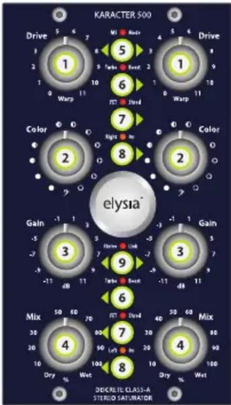 Elysia karacter 500 - Installation - 1