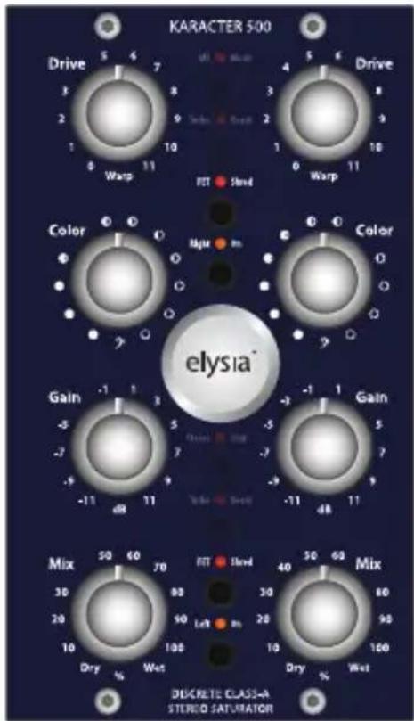 Elysia karacter 500 - Mastering-Grade Saturation - 5