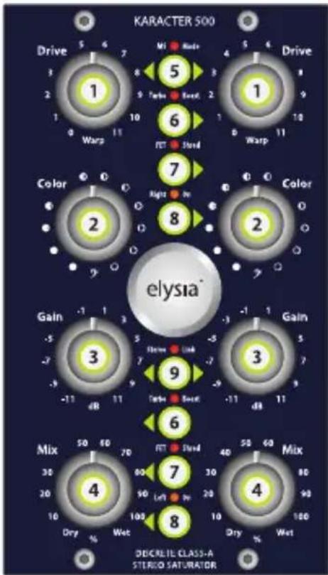 Elysia karacter 500 - Installation - 1