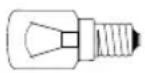 KITCHENAID KCFMB 60150 - Ampoule de type 1) - 2