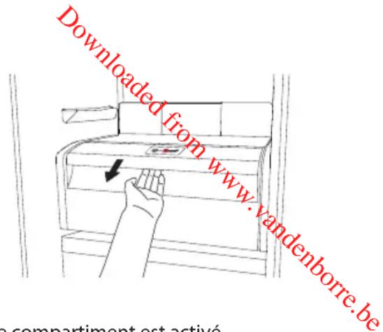 KITCHENAID KCFMB 60150 - COMPARTIMENT « ZÉRO DEGRÉ »(selon le modèle) - 1