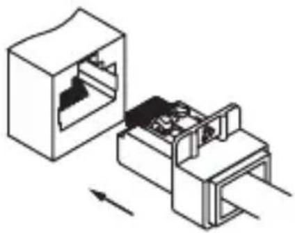 Tripp Lite N2LOCK-KEY-RD - Instalación de Plug Lock N2LOCK-010-YW - 5