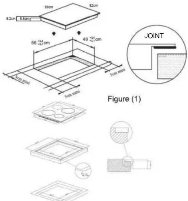 CANDY CTP64SC/E1 - Installation - 1