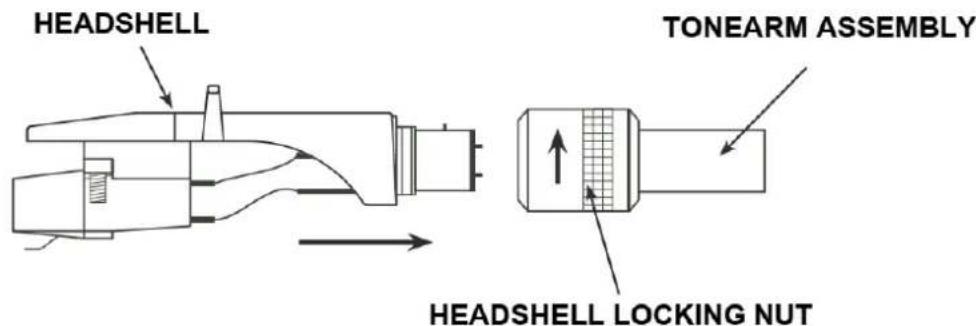 LENCO L-3809 - Headshell: - 1