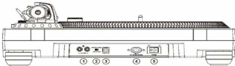 LENCO L-3809 - Power switch / Stroboscopic light - 1