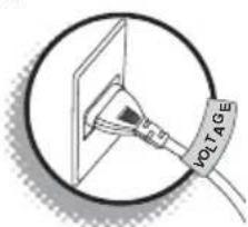 WHIRLPOOL WHB42D1 - Ground wire (grounding): (Plugs with 2 pins) - 1