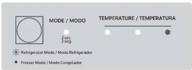WHIRLPOOL WHB42D1 - Temperatuurcontrole - 1