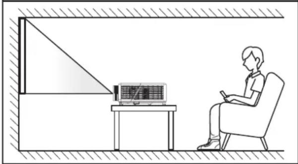 OPTOMA UHZ50 - Installation du projecteur - 1