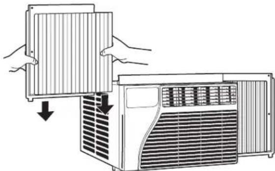 GE AER05LN - PREPARE THE AIR CONDITIONER (cont.) - 1