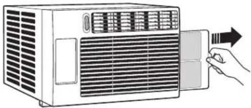 GE AER05LN - Para retirarlo: - 1