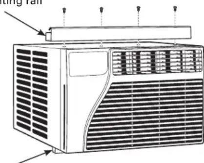 GE AER05LN - PREPARE THE AIR CONDITIONER - 1