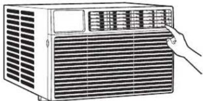 GE AER05LN - Dirección del aire - 1