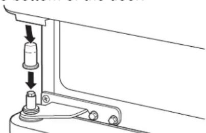 GE GBS22HCRBB - REHANG REFRIGERATOR DOOR - 1