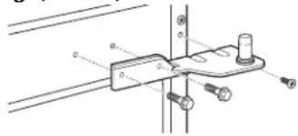 GE GBS22HCRBB - 2REMOVECENTER HINGE - 1