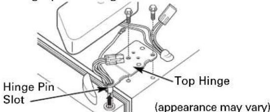 GE GBS22HCRBB - REMOVE THE REFRIGERATOR DOORS - 6
