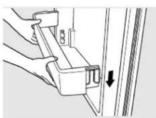 GE GBS22HCRBB - Adjustable Bins on the Door - 1