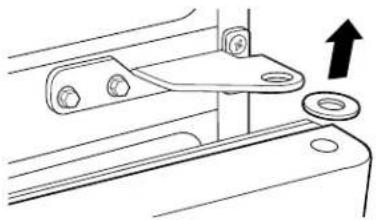 GE GBS22HCRBB - REMOVE THE REFRIGERATOR DOOR - 5