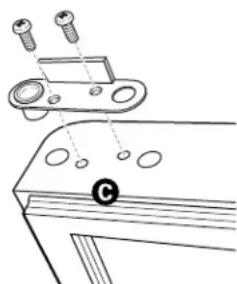 GE GBS22HCRBB - TRANSFER REFRIGERATOR DOOR STOP - 2