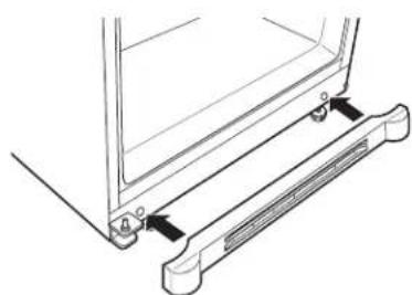 GE GBS22HCRBB - TRANSFER BOTTOM HINGEBRACKET (freeze door models, cont.) - 2