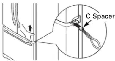 GE GBS22HCRBB - ALIGN DOUBLE DOORS - 2