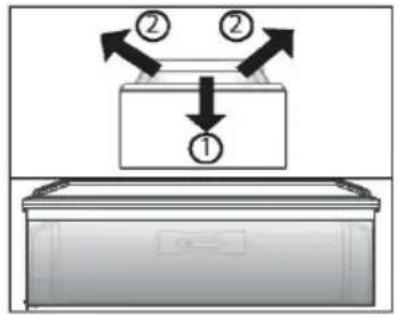 HAIER HCW7819EWMP - Cassetto frutta e verdura - 1