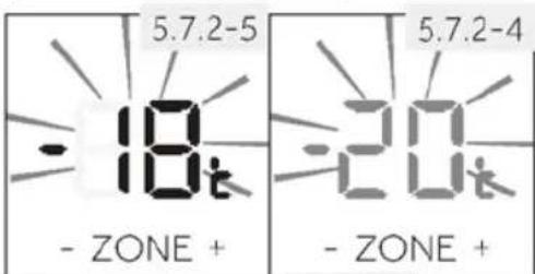 HAIER HCW7819EWMP - Puθμίστε τη θερμοκρασία για τη Switch Zone - 3