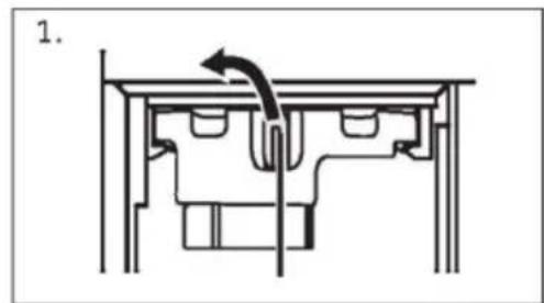 HAIER HCW7819EWMP - Limpiar el fabricador de cubitos de hielo - 1