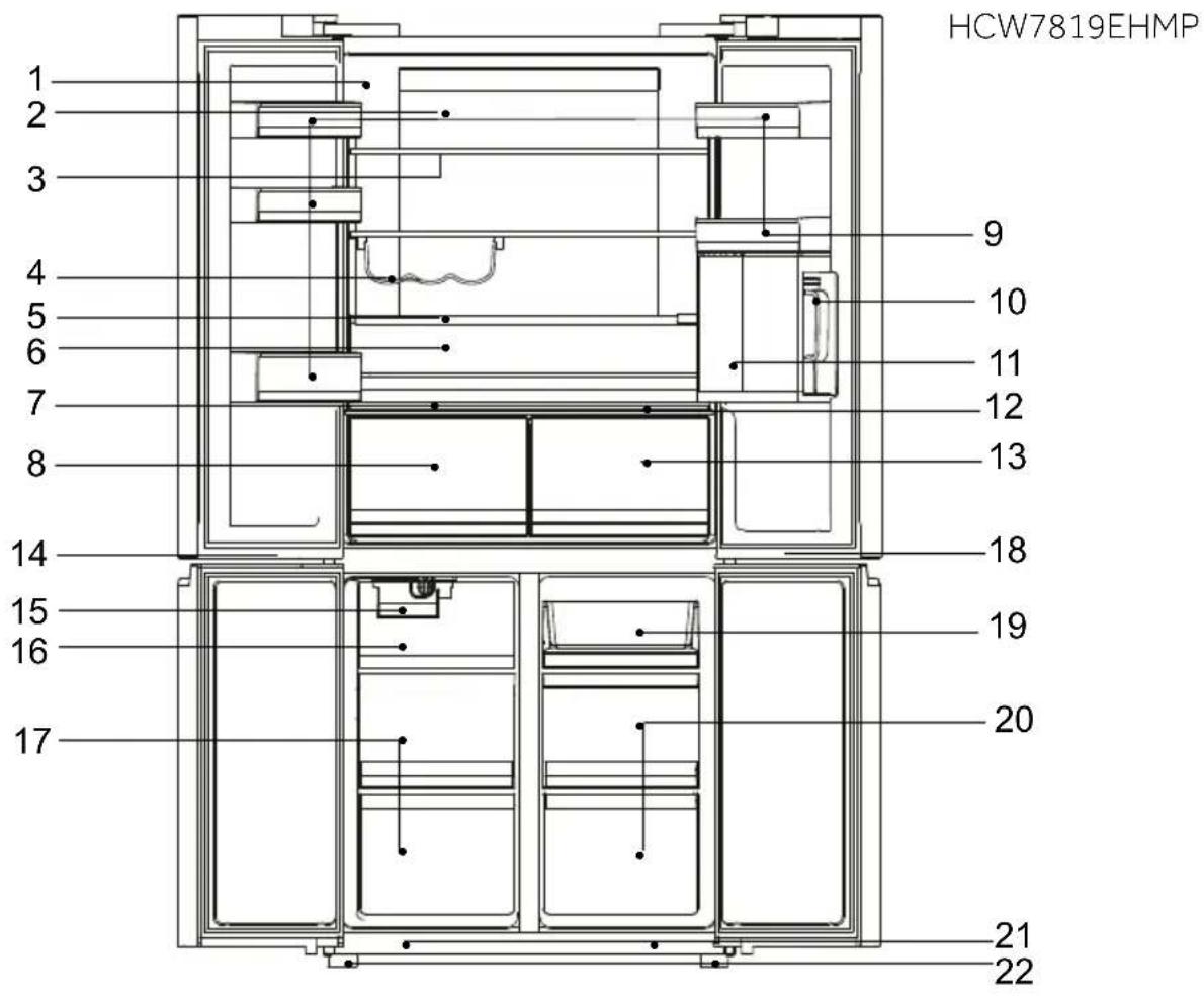 HAIER HCW7819EWMP - tice - 3