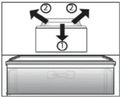 HAIER HCW7819EWMP - Μεγάλο συρτάρι φρούτων και λαχανικών - 1