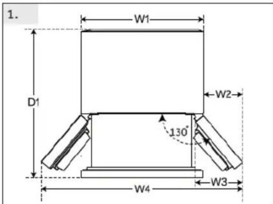HAIER HCW7819EWMP - Automatische instelmodus - 1