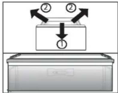 HAIER HCW7819EWMP - Lade voor groenten en fruit - 1