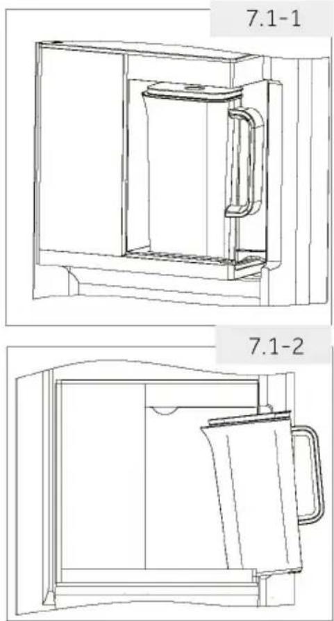 HAIER HCW7819EWMP - Pred prvým použitím funkcie pre l'ad a vodu - 3