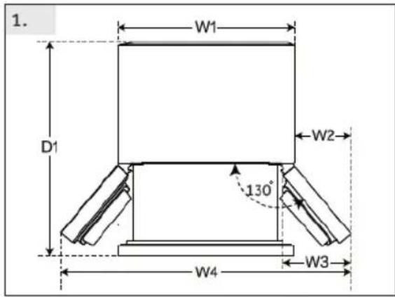 HAIER HCW7819EWMP - Vides apstākli - 1