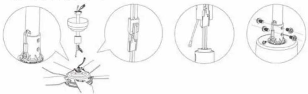 QLIMA FC 156 - Attach Downrod: - 2