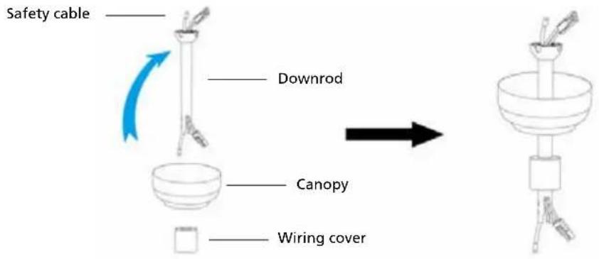 QLIMA FC 156 - Attach Downrod: - 1