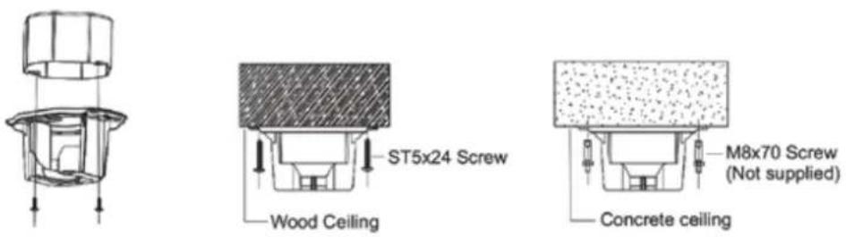 QLIMA FC 260 - HANGING THE FAN - 1