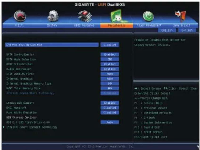 GIGABYTE GA-H61M-DS2V - 2-6 Peripherals (集成外设) - 1