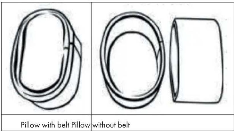 Klarstein Hanoi - PILLOW AND BELT - 1