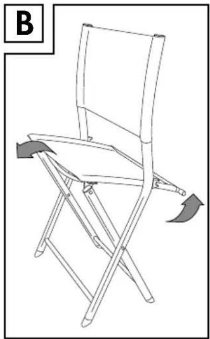 FLORABEST HG03598 - BALKONMÖBEL-SET / BISTRO SET / TABLE ET CHAISES PLIANTES DE BALCON - 2