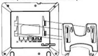 GRANDSTREAM GXP1625 - Instalacja telefonu (podstawka na telefon): - 1