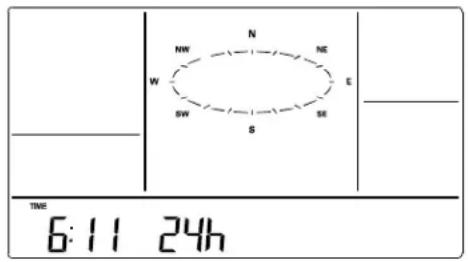Techno Line WS 2816 - EINSTELLUNG DES 12-/24-STD.-ZEITANZEIGEFORMATS - 1