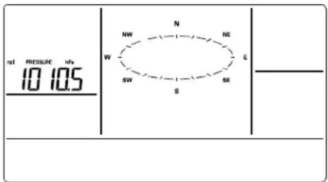 Techno Line WS 2816 - INSTELLING RELATIEVE LUCHTDRUKEENHEID - 1