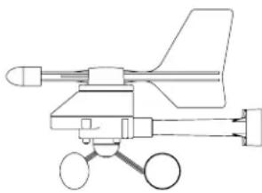 Techno Line WS 2816 - SNÍMAČ VĚTRU - 1