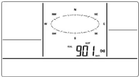 Techno Line WS 2816 - WINDBÖENALARM - 1