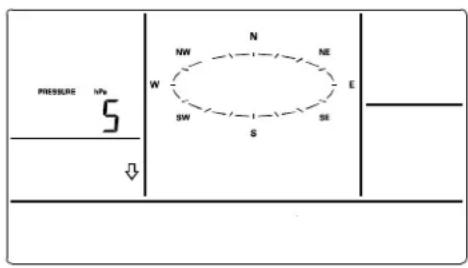 Techno Line WS 2816 - NASTAVENÍ PRAHOVÉ HODNOTY VAROVÁNÍ PŘED BOUŘKOU - 1