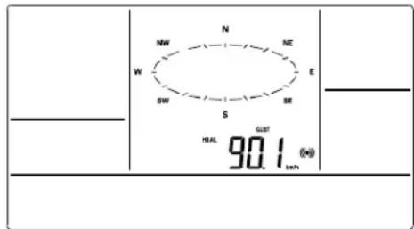 Techno Line WS 2816 - WIND GUST ALARM - 1