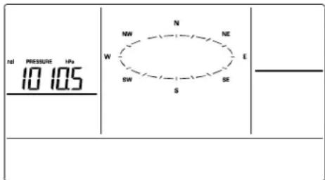Techno Line WS 2816 - EINSTELLUNG DER RELATIVEN LUFTDRUCKEINHEITEN - 1