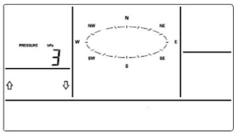 Techno Line WS 2816 - CONFIGURACIÓN DEL VALOR DE SENSIBILIDAD DE LA TENDENCIA METEOROLÓGICA - 1