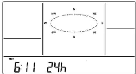 Techno Line WS 2816 - INSTELLING 12/24 UUR TIJDWEERGAVE - 1